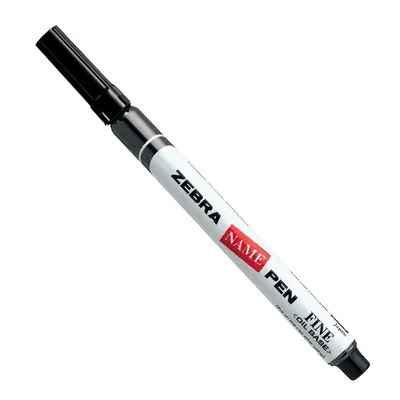 Zebra Permanent Marker Black