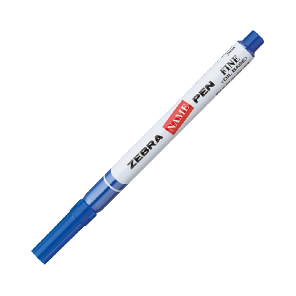 Zebra Permanent Marker Blue